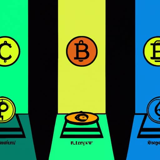 A graphic illustrating the increasing number of businesses accepting cryptocurrencies as payment.